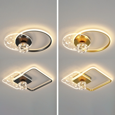 Nordic Luxury Starry Ceiling Lamp Creative Romantic LED Ceiling Light Fixture