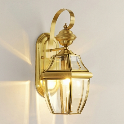 1 Light Wall Lighting Industrial Style Cage Shape Metal Sconce Light Fixtures