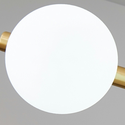 6 Light Pendant Chandelier Industrial Style Ball Shape Metal Hanging Lamps