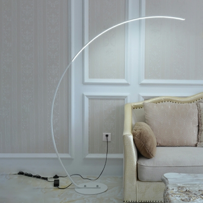 Modern Minimalist Arch Floor Lamp LED Iron Floor Lamp for Bedroom Living Room
