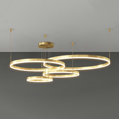 Multilayer Pendant Light Modern Style Ceiling Lamps Acrylic for Living Room