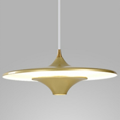 Pendant Light Contemporary Style Suspended Lighting Fixture Metal for Bedroom