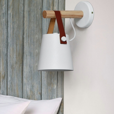 Sconce Light Contemporary Style Metal Wall Sconce Metal for Bedroom