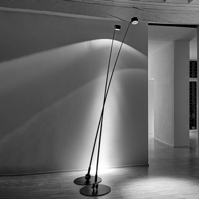 Standard Lamps Contemporary Style Metal Floor Lamps Metal for Bedroom