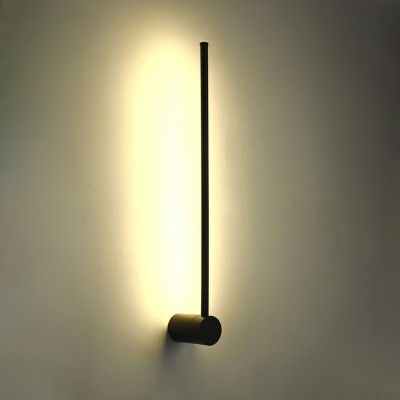 1 Light Sconce Lights Contemporary Style Linear Shape Metal Wall Mounted Lamp