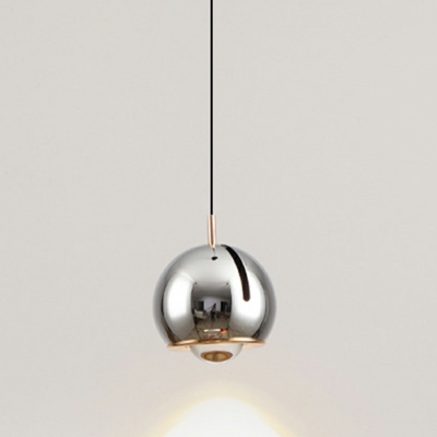 Mini Ball Single Pendant Nordic Modern Creative Aluminum Hanging Lamp