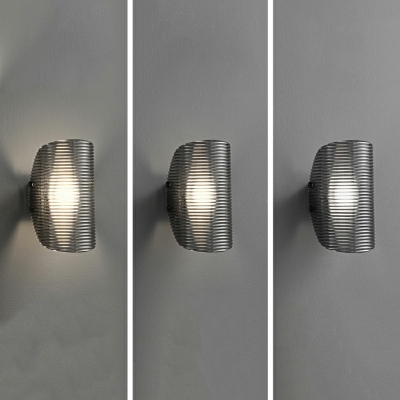 2 Light Sconce Lights Minimalism Style Geometric Shape Metal Wall Mount Light Fixture