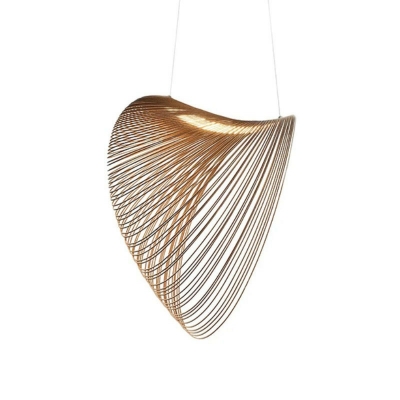 Ceiling Lamps Contemporary Style Ceiling Pendant Light Wood for Bedroom
