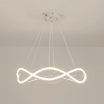 Hanging Lamps Kit Contemporary Style Pendant Light Acrylic for Bedroom