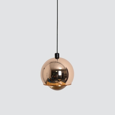 Modern Minimalist Ball Single Pendant Nordic Creative Aluminum Hanging Lamp