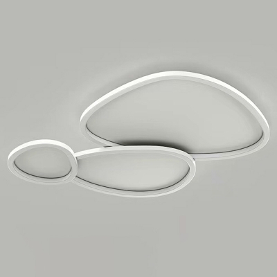 Nordic Minimalist LED Ceiling Lamp Creative Design Flushmount Ceiling Light for Bedroom
