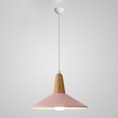Nordic Minimalist Wooden Hanging Lamp Modern Minimalist Single Pendant