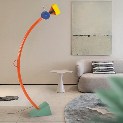 Creative Funny Geometric Floor Lamp Colorful Living Room Bedroom Children's Room Art Floor Lamp