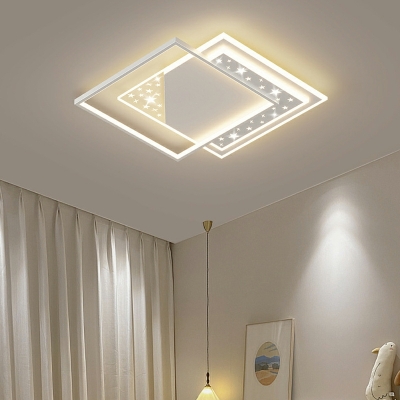Modern Creative Aluminum Ceiling Lamp Simple Starry Sky Ceiling Lamp for Bedroom