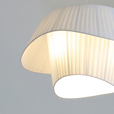 Nordic Minimalist Fabric Hanging Lamp Modern Creative Design Hanging Lamp for Bedroom