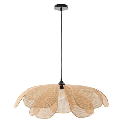 Pendant Light Modern Style Rattan Ceiling Lamps for Living Room