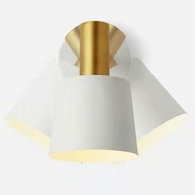 Sconce Light Fixtures Contemporary Style Wall Mounted Lighting Metal for Living Room