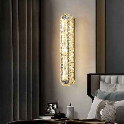 Wall Sconce Lighting Modern Style Wall Sconce Crystal for Living Room