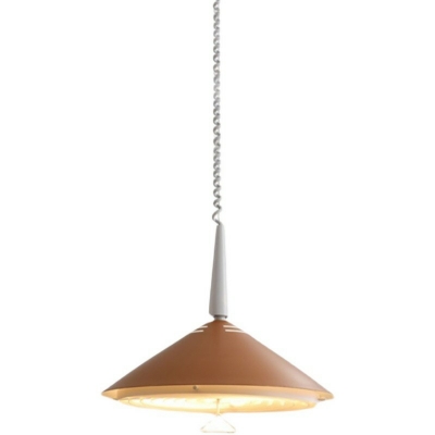 Cone Hanging Lamps Contemporary Style Metal Pendant Light for Living Room