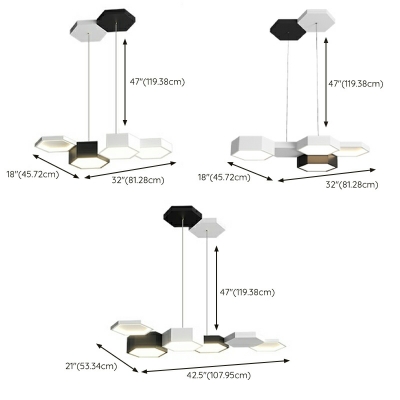 Hanging Lamps Kit Contemporary Style Pendant Light Kit Acrylic for Bedroom