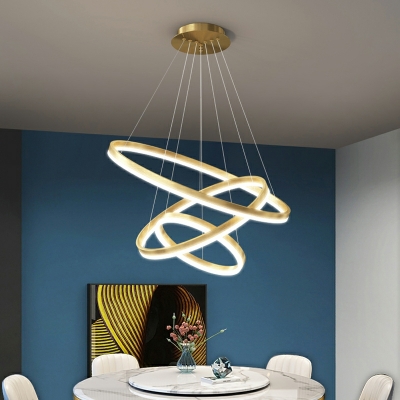 Multilayer Ceiling Pendant Light Modern Style Ceiling Lamps Acrylic for Living Room