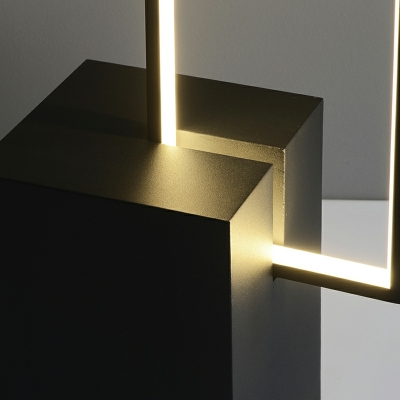 Postmodern Creative Line Vertical Table Lamp Minimalist LED Floor Lamp