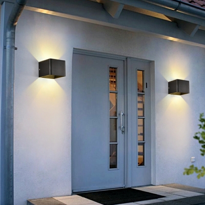 Wall Lighting Fixtures Contemporary Style Wall Mounted Lighting Metal for Living Room