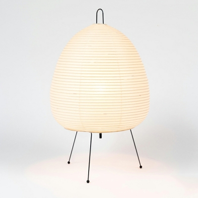 1 Light Nightstand Light Simplistic Style Geometric Shape Fabric Night Table Lamps