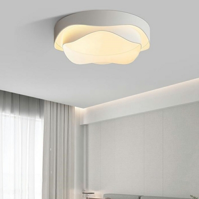 Flush Light Fixtures Modern Style Flush-Mount Light Fixture Acrylic for Bedroom