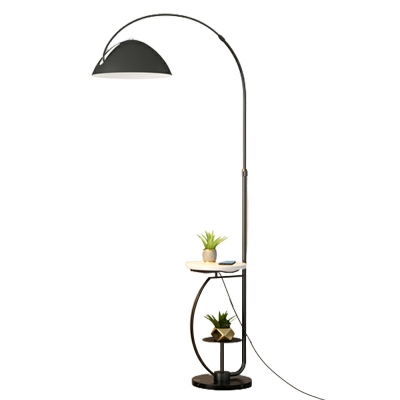 Nordic Minimalist Floor Lamp Modern Light Luxury Storage Integrated Vertical Table Lamp