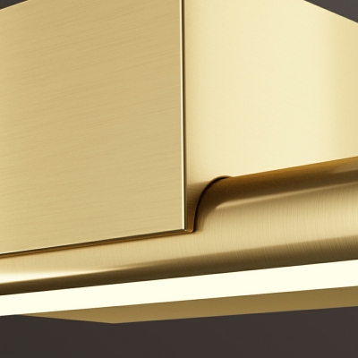 1 Light Sconce Light Simplistic Style Linear Shape Metal Wall Mounted Lamp