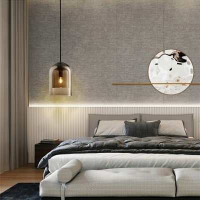 Ceiling Lamps Modern Style Ceiling Pendant Light Glass for Bedroom