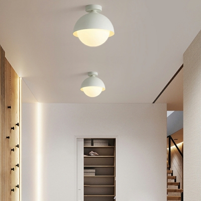 Nordic Minimalist Small Ceiling Lamp Retro Creative Porch Ceiling Light Fixture