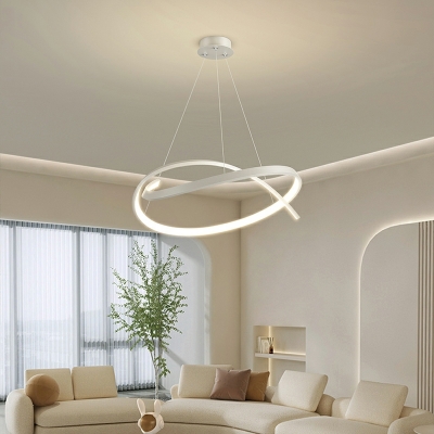 Ceiling Lamps Modern Style Suspension Light Acrylic for Living Room