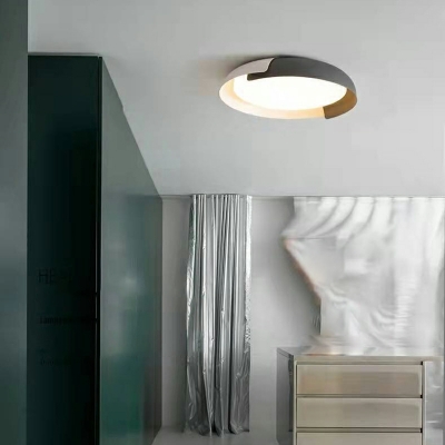 Flush Mount Ceiling Light Modern Style Led Flush Mount Acrylic for Living Room