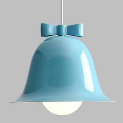 Nordic Simple Bell Hanging Lamp Creative Macaron Color Small Hanging Lamp