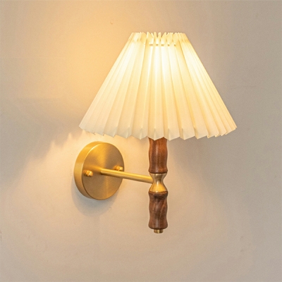 1 Light Sconce Lights Minimalism Style Cone Shape Metal Wall Mount Light Fixture