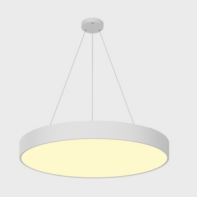 Modern Minimalist LED Pendant Light Creative Simple Round Pendant Light for Office