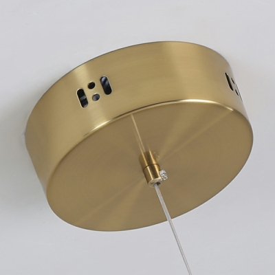 Post-modern Minimalist Line Chandelier Creative LED Chandelier for Living Room