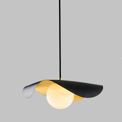 1 Light Ceiling Pendant Light Modern Style Geometric Shape Metal Hanging Lighting Fixtures