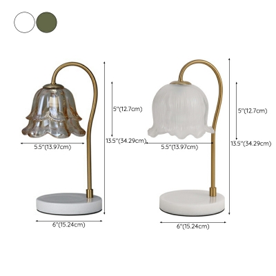 Modern Glass Table Lamp Creative Romantic Aroma Melting Wax Table Lamp