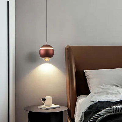 Nordic Minimalist Metal Single Pendant Post-modern Creative Liftable Hanging Lamp