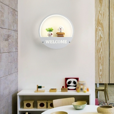 Wall Sconce Children's Room Style Acrylic Wall Lighting for Bedroom