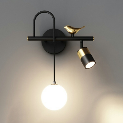 Wall Sconce Lighting Modern Style Wall Sconce Metal for Living Room