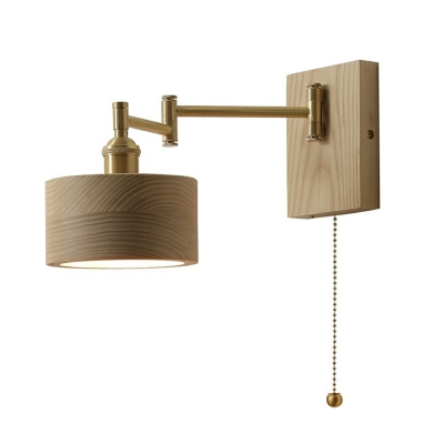 1 Light Wall Lamp Simplistic Style Geometric Shape Metal Sconce Light Fixtures