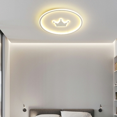 Flush Light Fixtures Modern Style Led Flush Mount Acrylic for Bedroom
