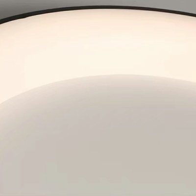 Round Flush Light Fixtures Modern Style Led Flush Mount Acrylic for Bedroom