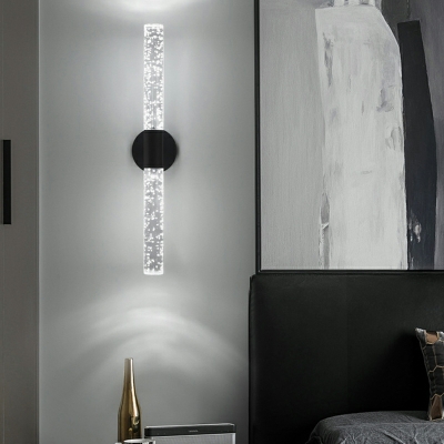 Vanity Wall Light Fixtures Contemporary Style Wall Vanity Sconce Crystal for Bathroom