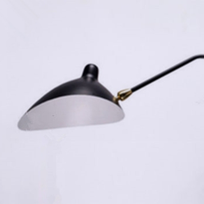 1 Light Sconce Lights Minimalism Style Cone Shape Metal Wall Mounted Lamp