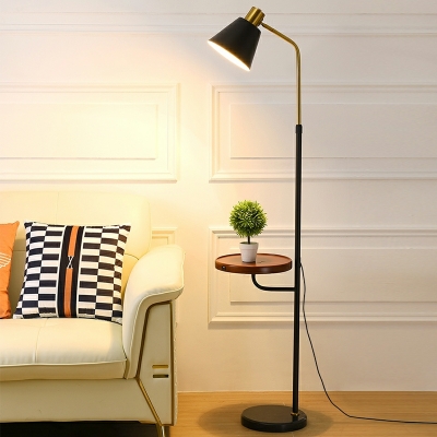 American Style Minimalist Floor Lamp Modern Storage Integrated Vertical Table Lamp